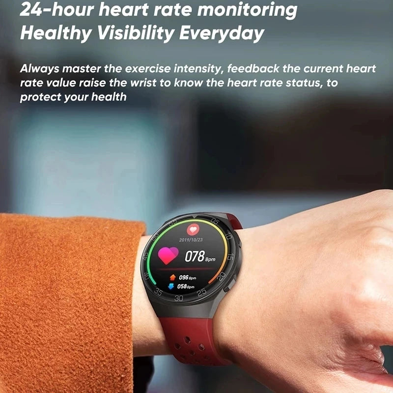 Full Color Touch Screen Sport Smartwatch Men Women Fitness Tracker IP68 Waterproof Man Smart Watch for Huawei Xiaomi Apple