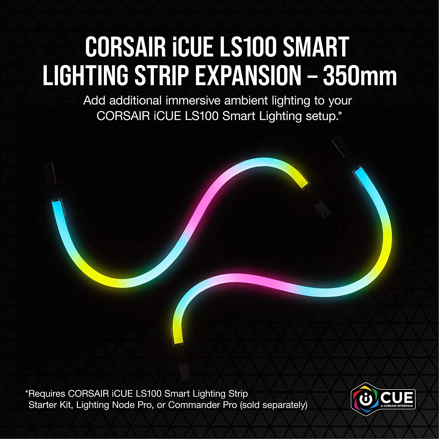 Icue LS100 Smart Lighting Strip Expansion Kit 350Mm